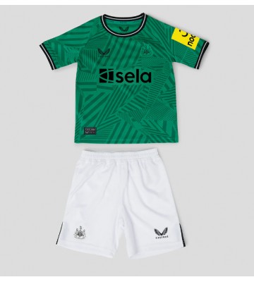 Maillot de foot Newcastle United Extérieur enfant 2023-24 Manches Courte (+ pantalon court)
